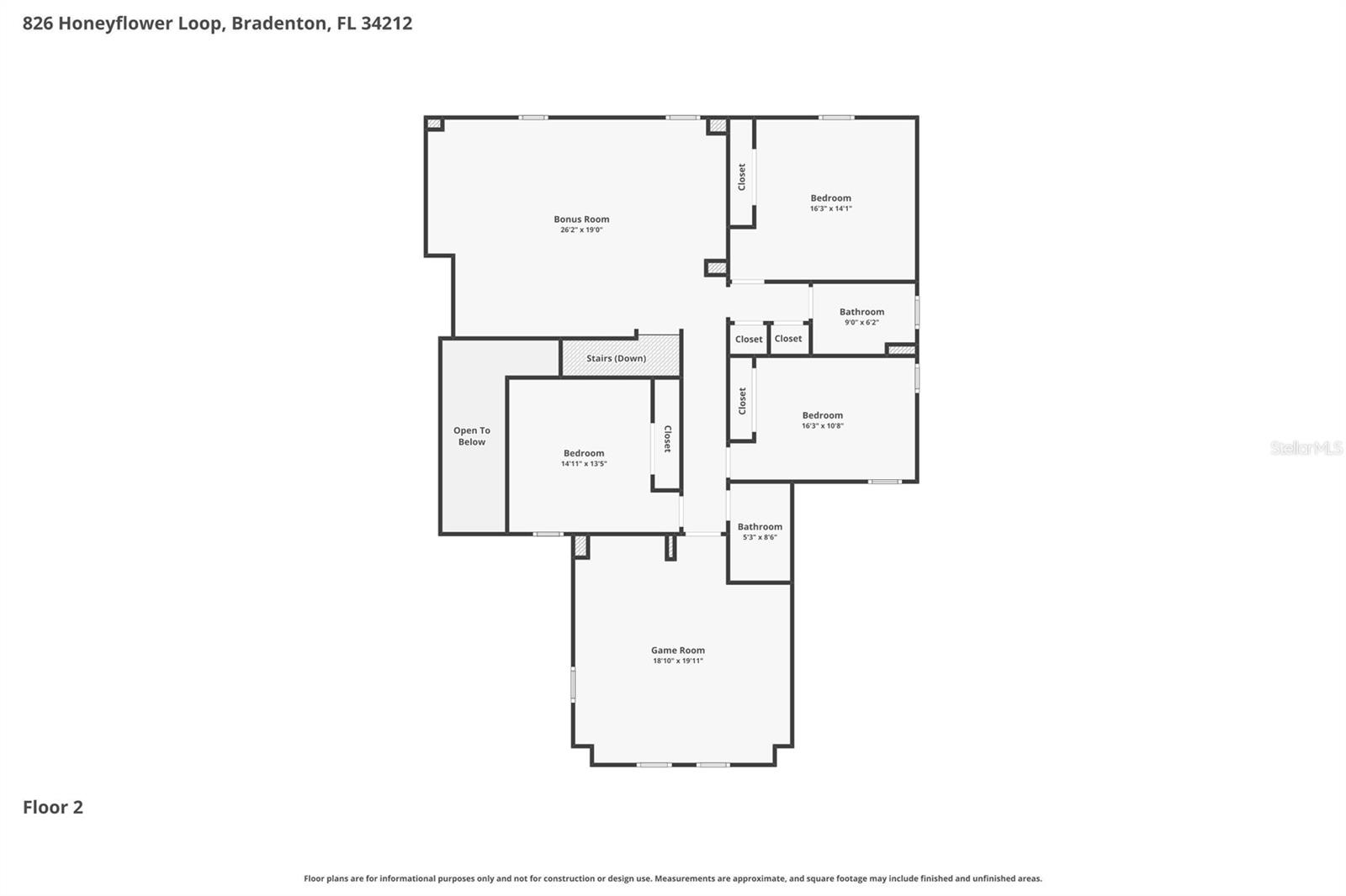 826 HONEYFLOWER LOOP, BRADENTON, FL, 34212