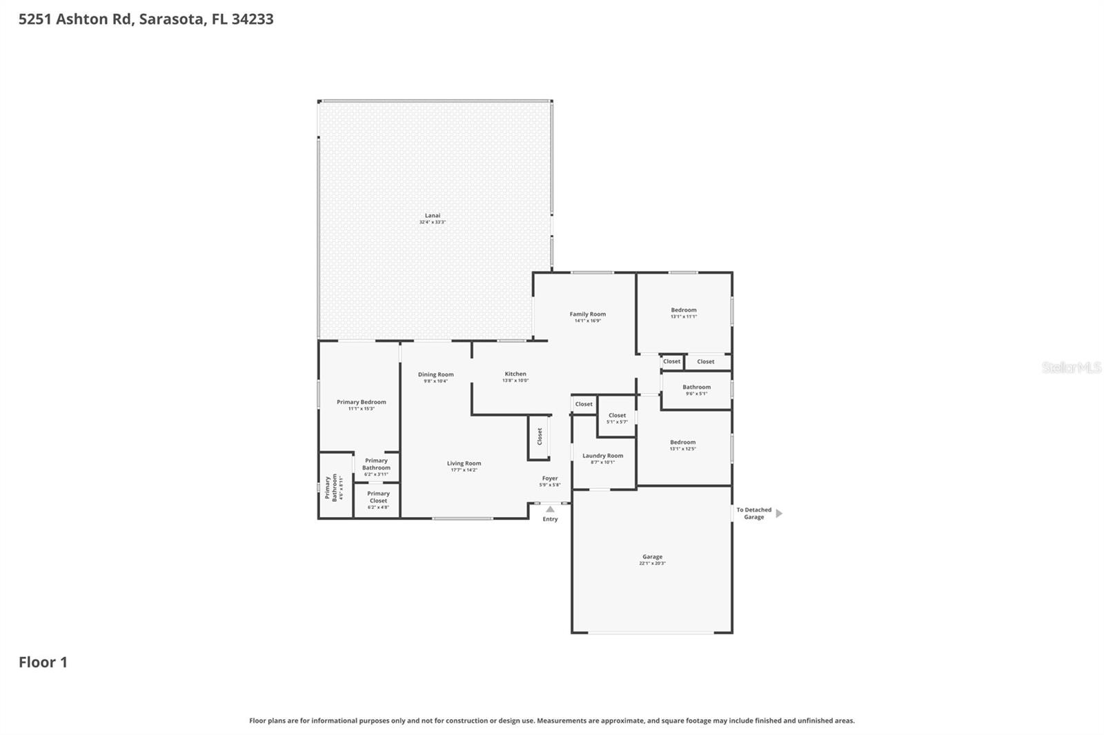 5251 ASHTON RD, SARASOTA, FL, 34233