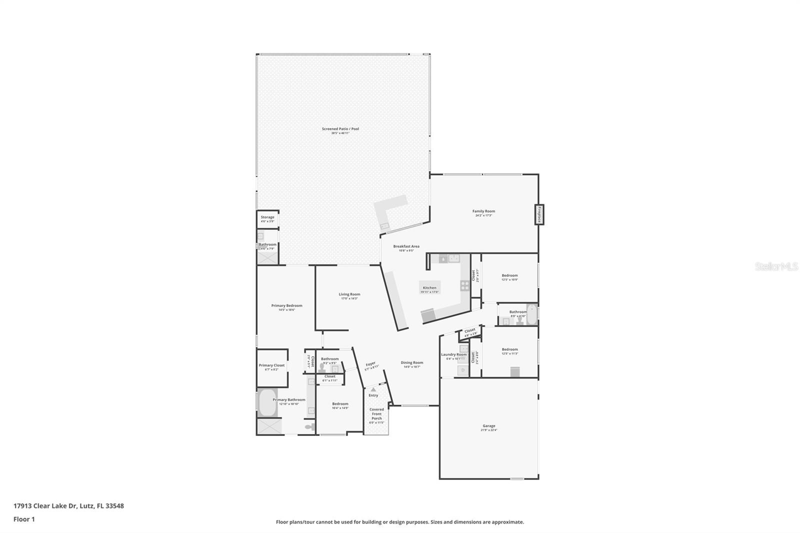 17913 CLEAR LAKE DR, LUTZ, FL, 33548