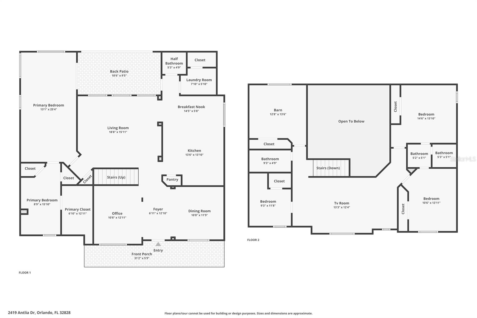 2419 ANTLIA DR, ORLANDO, FL, 32828