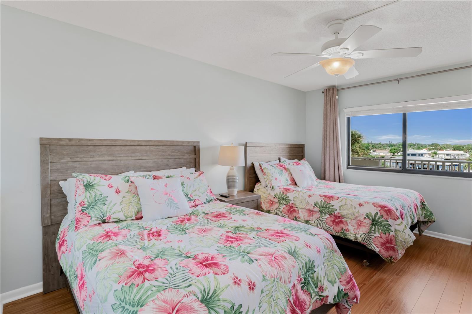 Bedroom 2 with views of Intracoastal