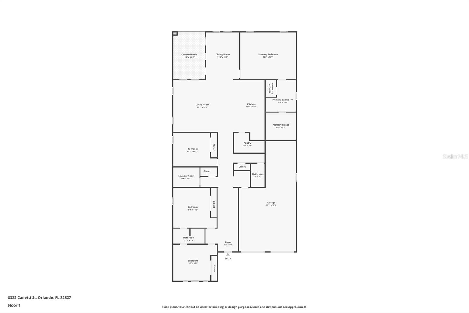 8322 CANETTI ST, ORLANDO, FL, 32827