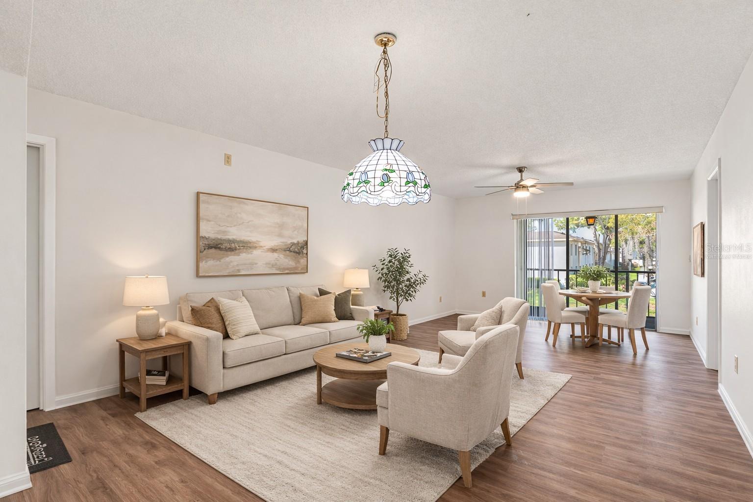 VIRTUALLY STAGED LIVING AREA