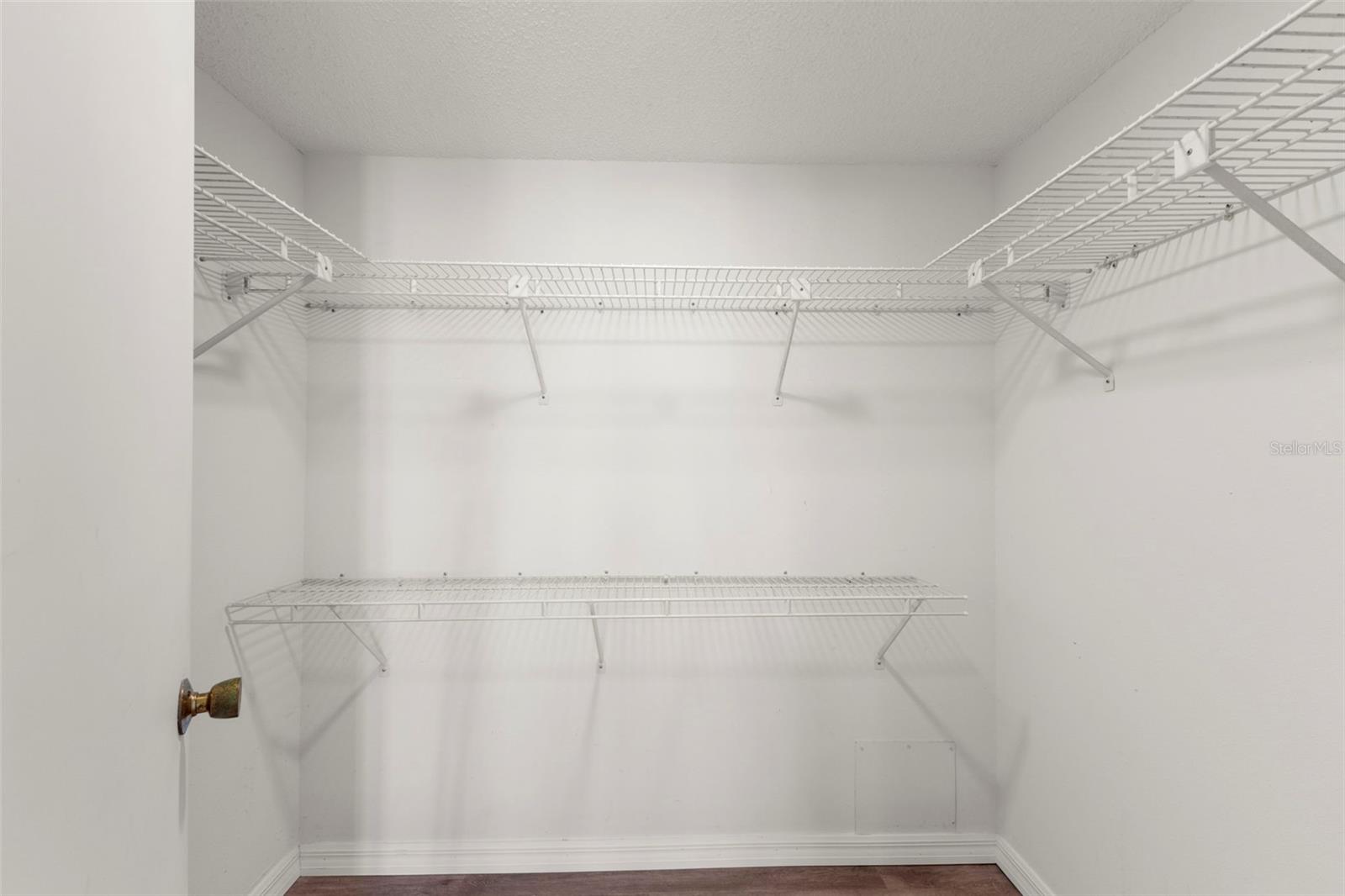PRIMARY WALK-IN CLOSET, THERE ARE 2 CLOSETS
