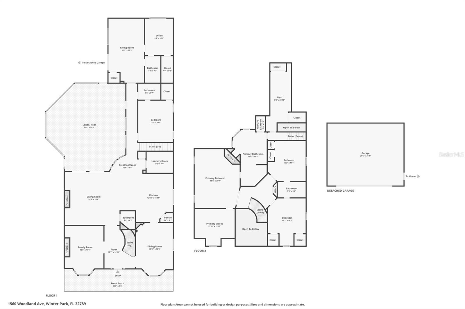 1560 WOODLAND AVE, WINTER PARK, FL, 32789