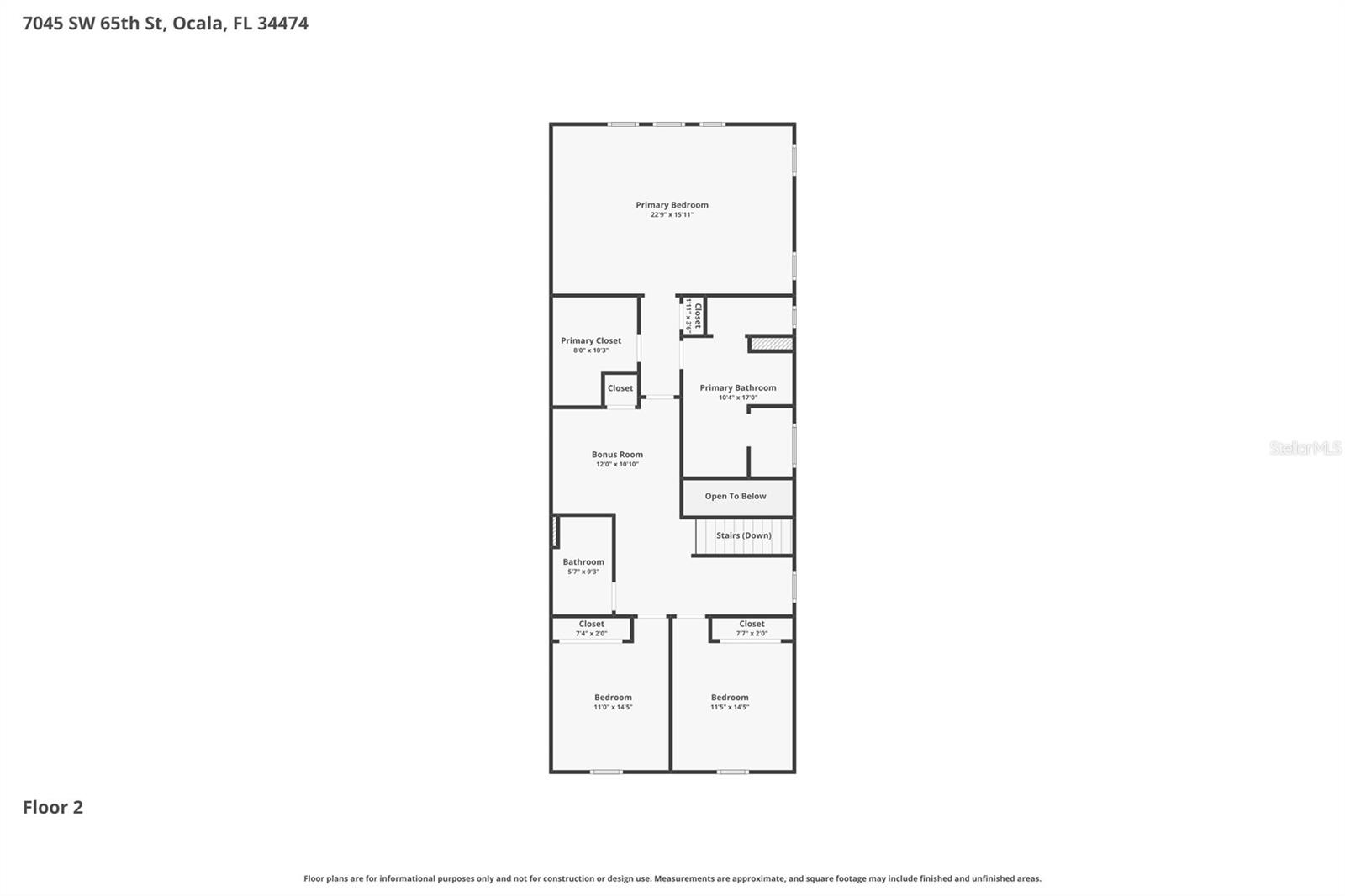 7045 SW 65TH ST, OCALA, FL, 34474