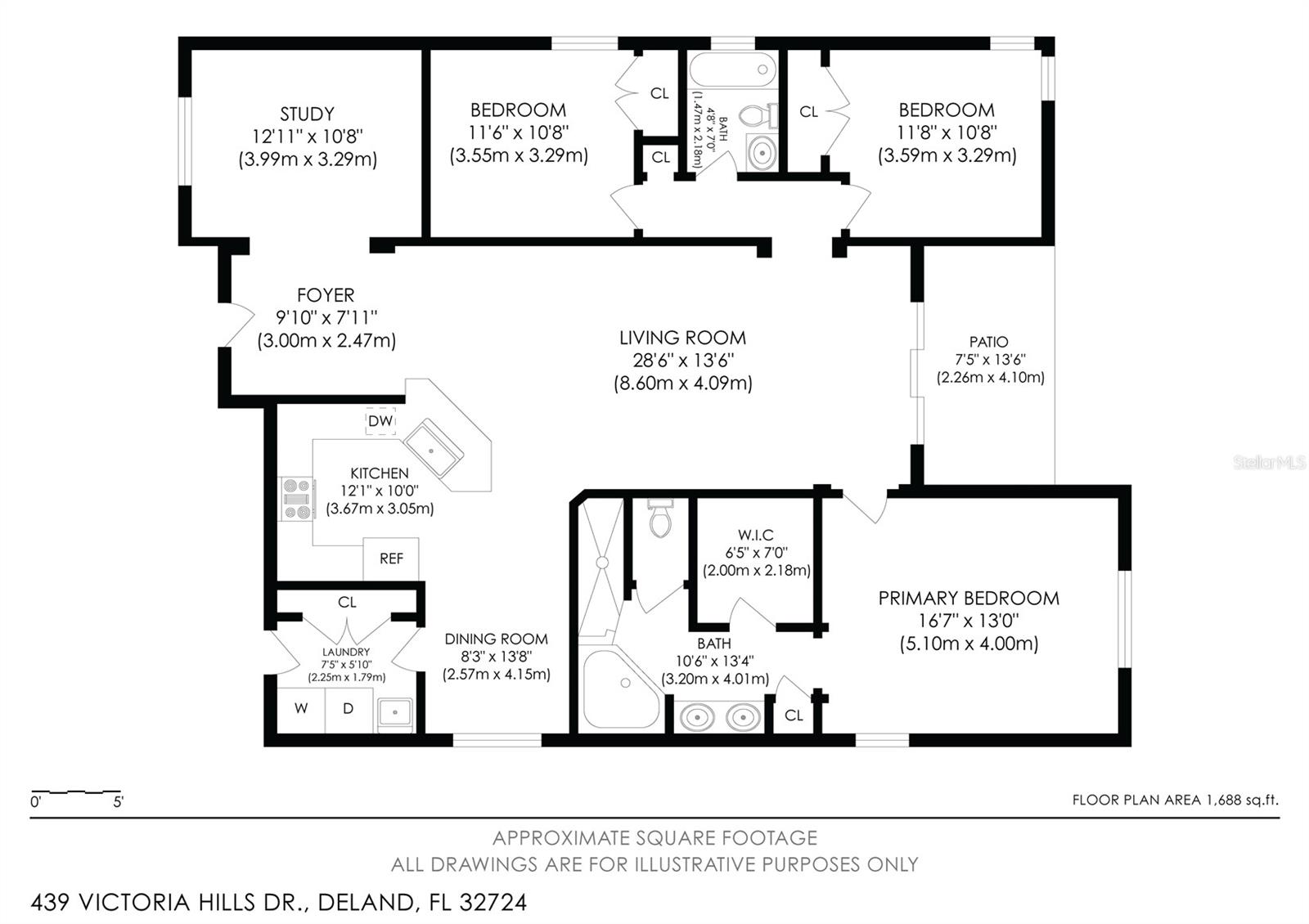 439 VICTORIA HILLS DR, DELAND, FL, 32724