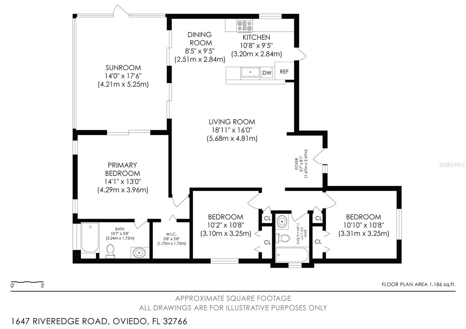 1647 RIVEREDGE RD, OVIEDO, FL, 32766