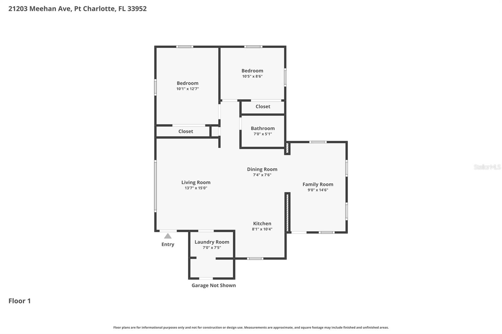 21203 MEEHAN AVE, PORT CHARLOTTE, FL, 33952