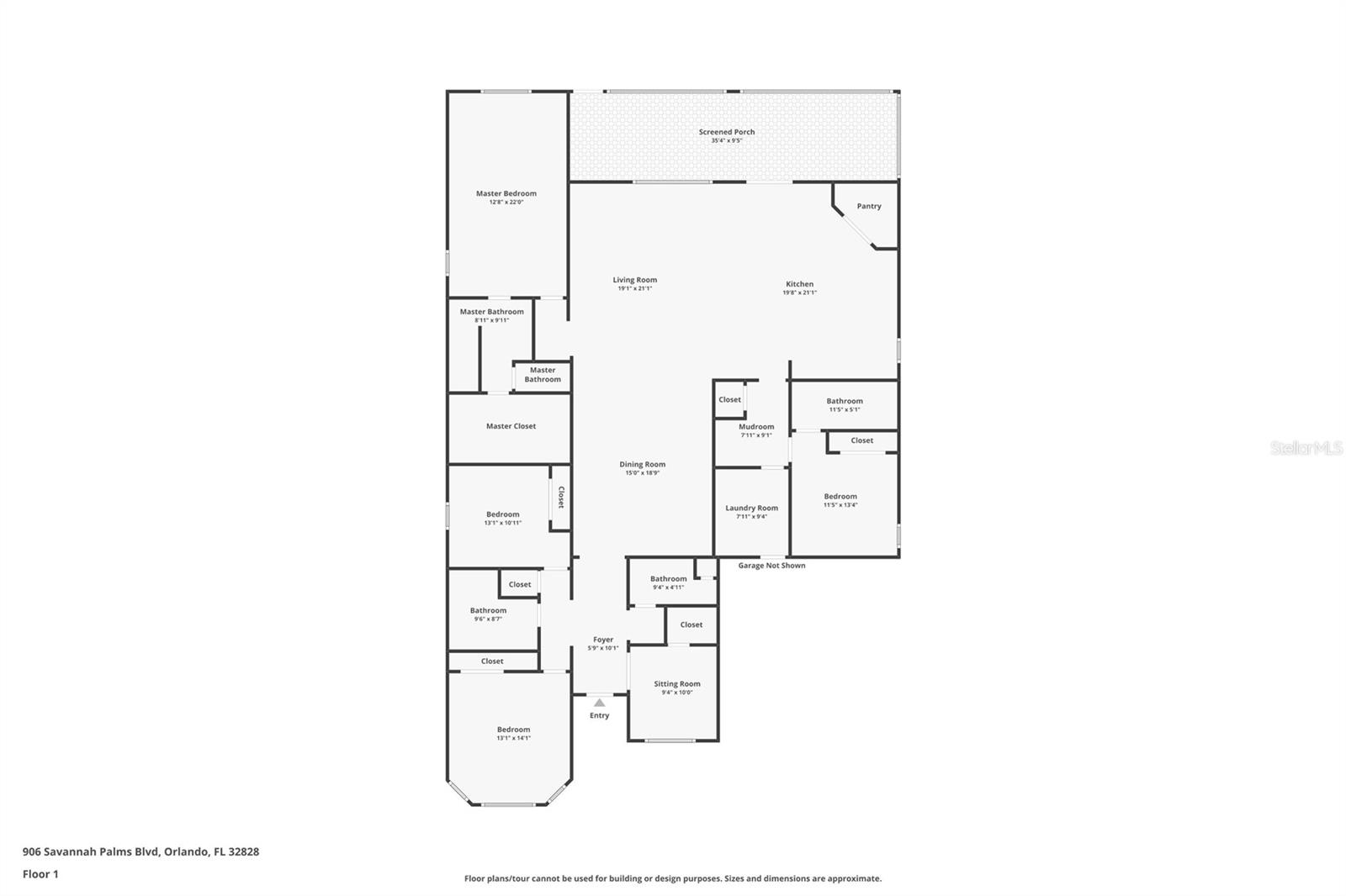 906 SAVANNAH PALMS BLVD, ORLANDO, FL, 32828