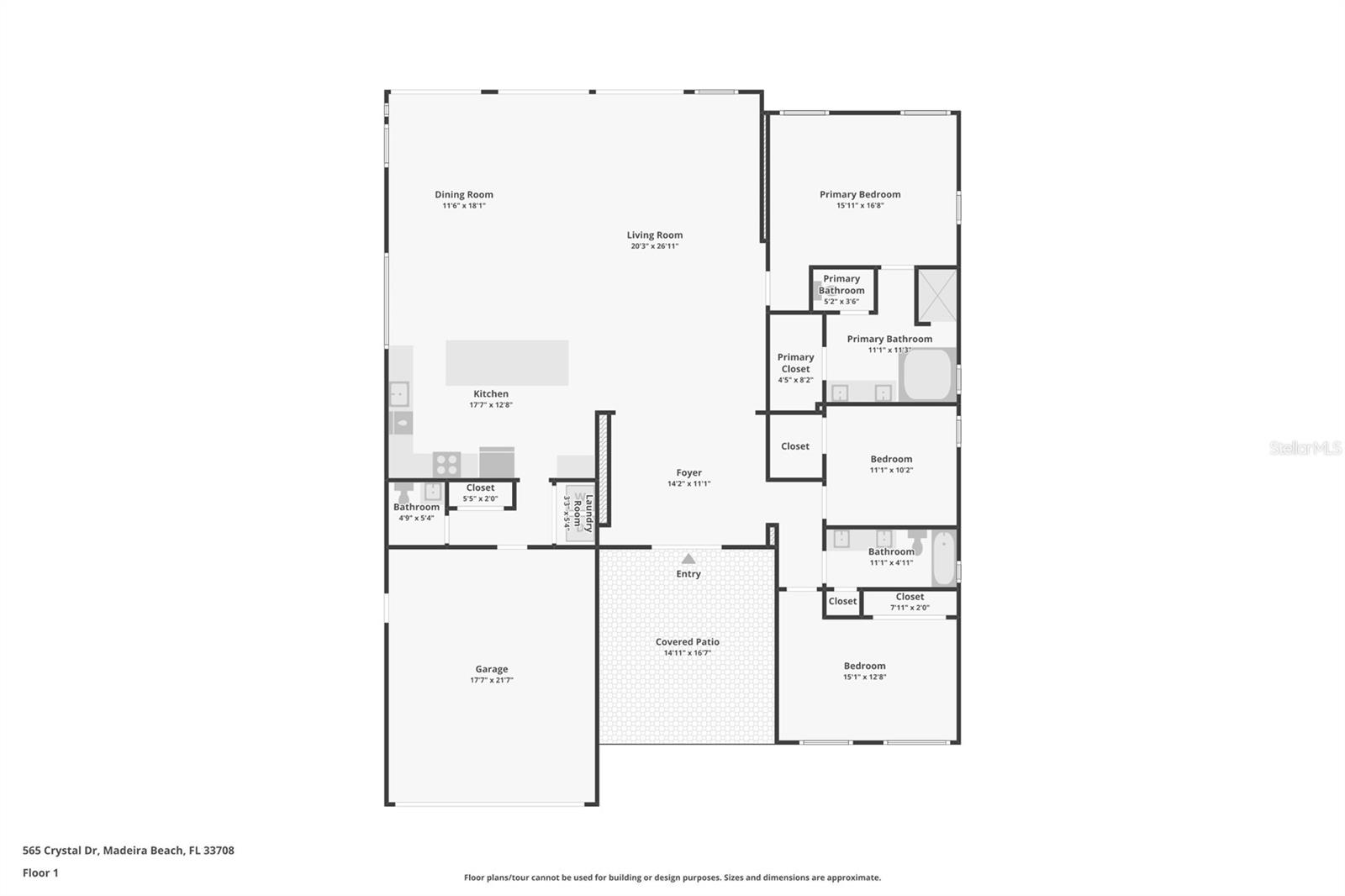 565 CRYSTAL DR, MADEIRA BEACH, FL, 33708