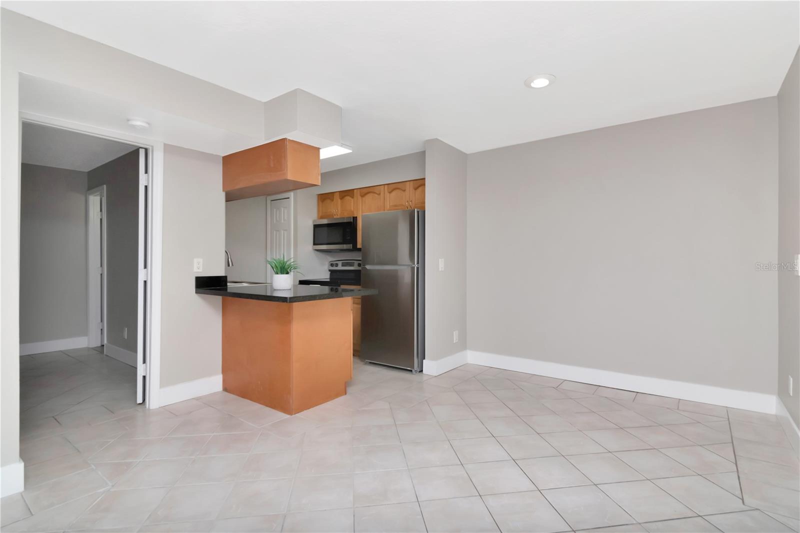 Separate Dining Area and Kitchen