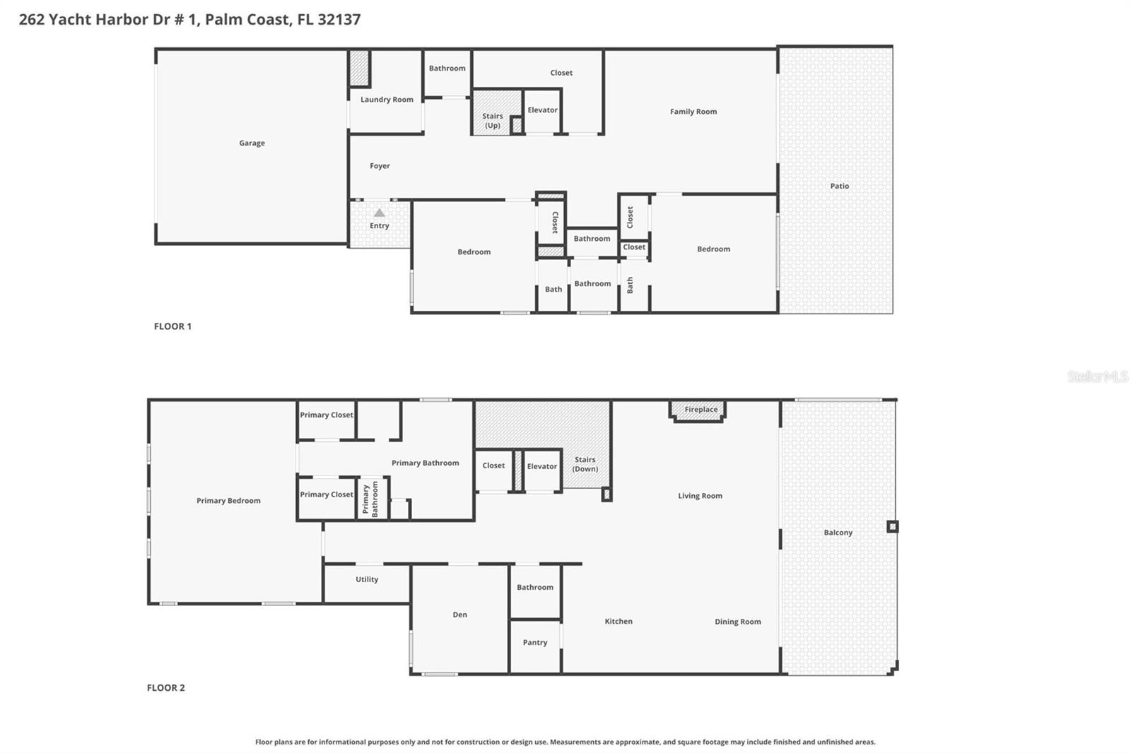 262 YACHT HARBOR DR, PALM COAST, FL, 32137