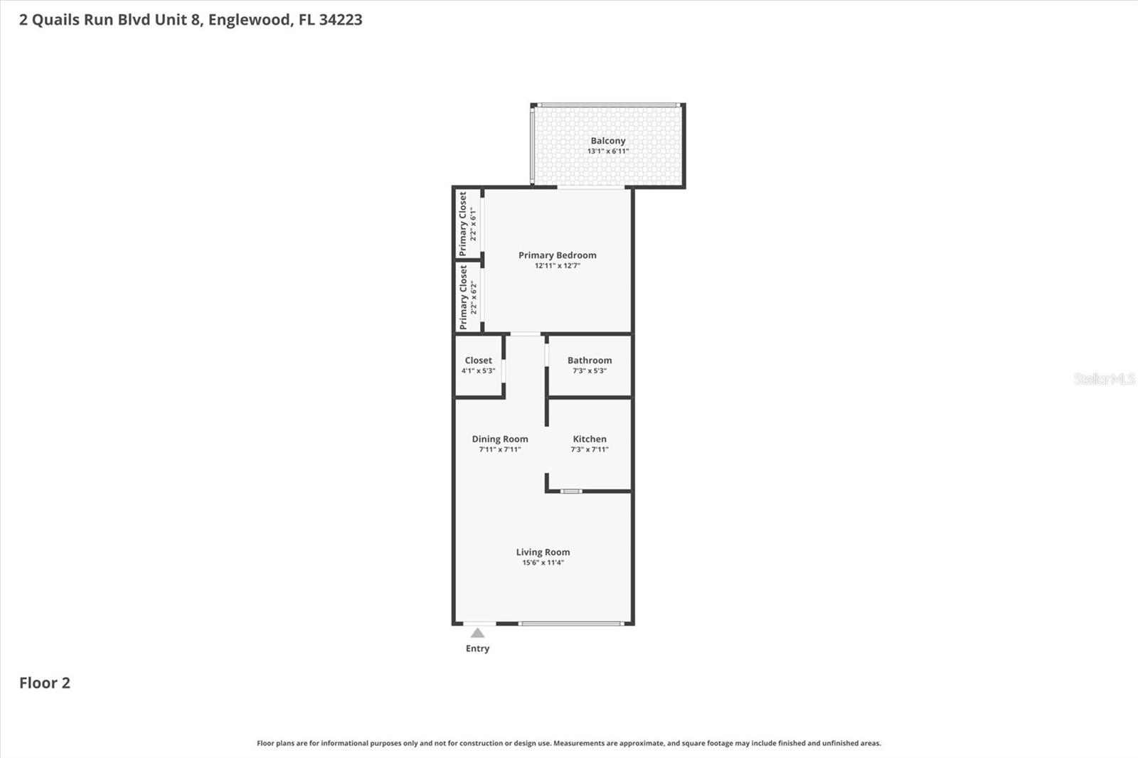 2 QUAILS RUN BLVD #8, ENGLEWOOD, FL, 34223