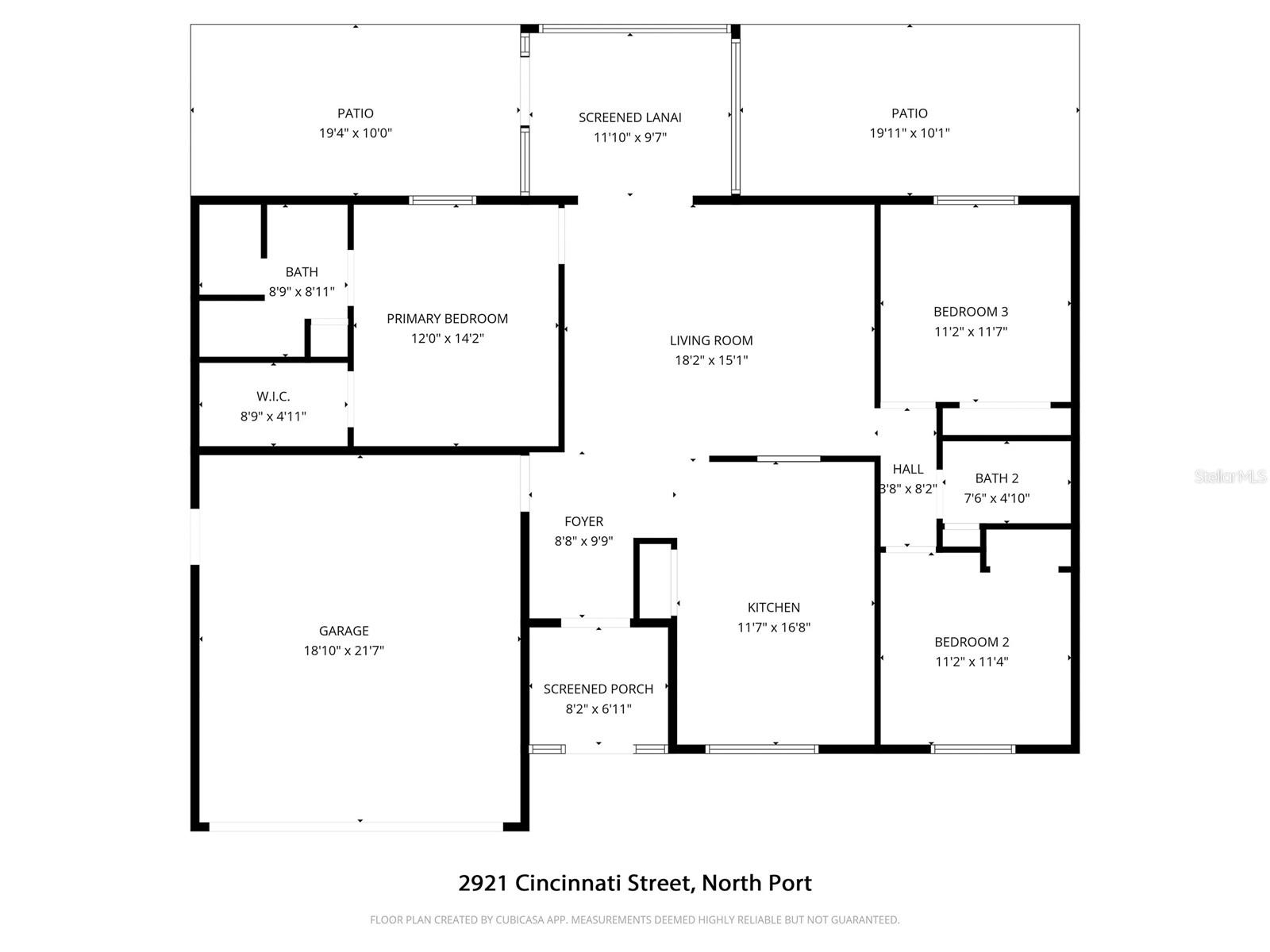 2921 CINCINNATI ST, NORTH PORT, FL, 34286