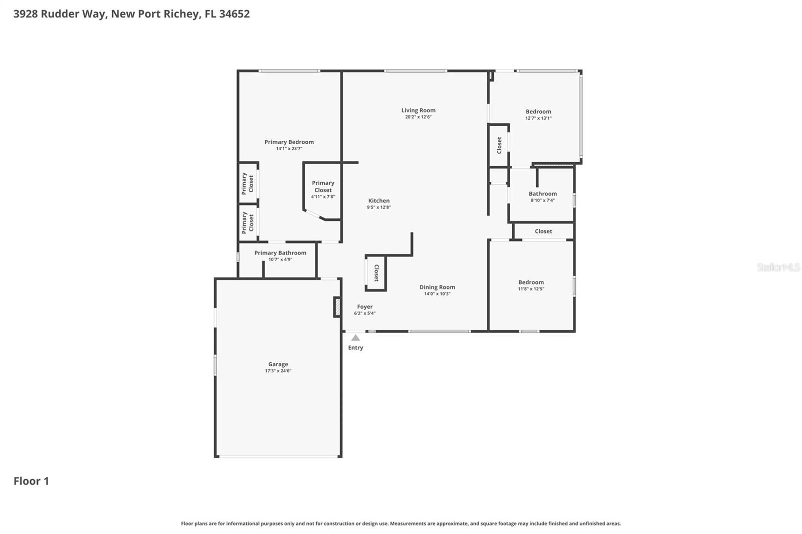 3928 RUDDER WAY, NEW PORT RICHEY, FL, 34652