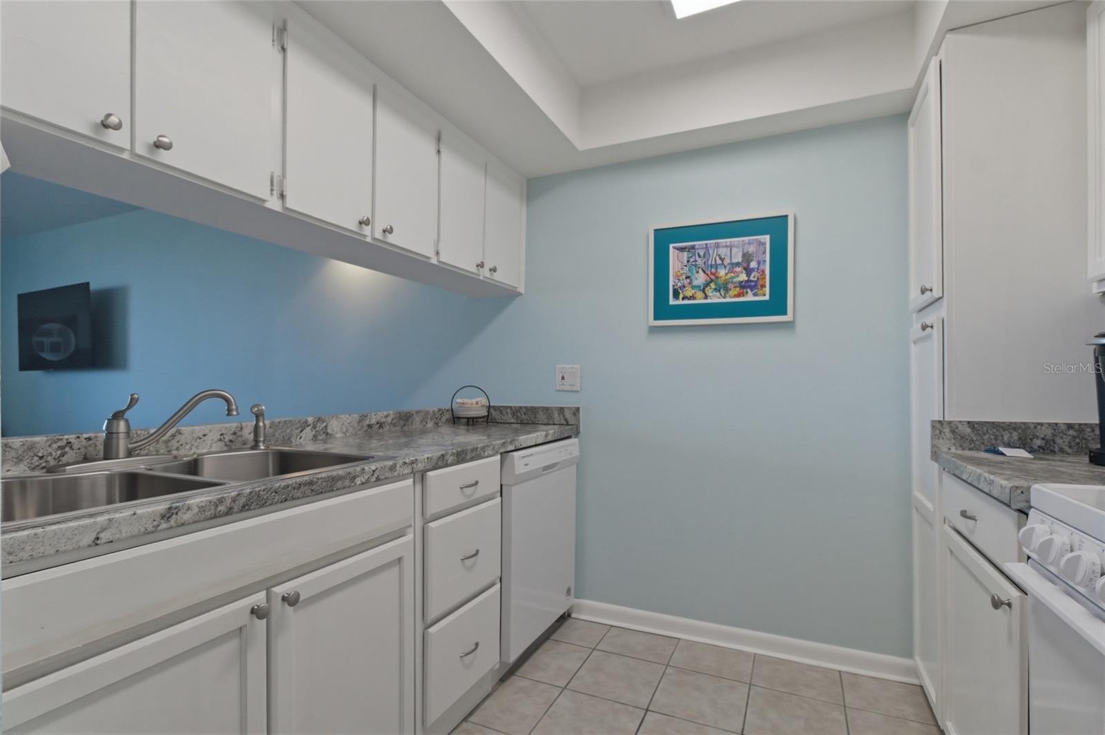 Kitchen with ample storage