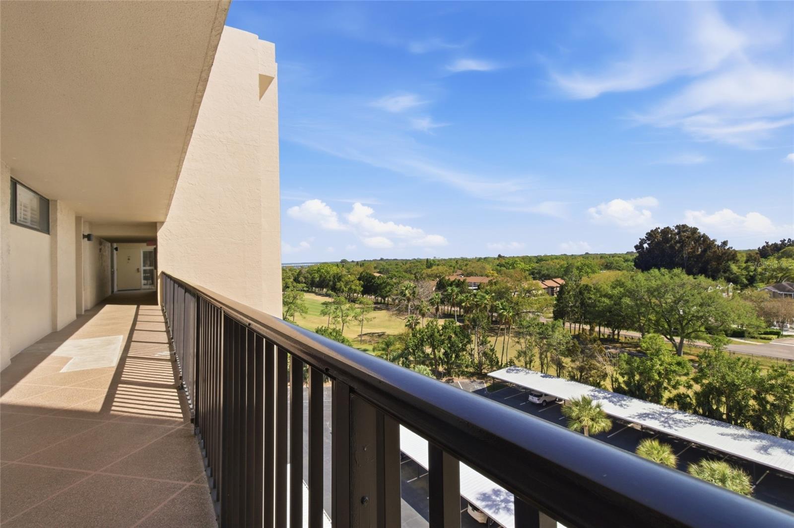 Front of Condo 8th Floor Walkway View