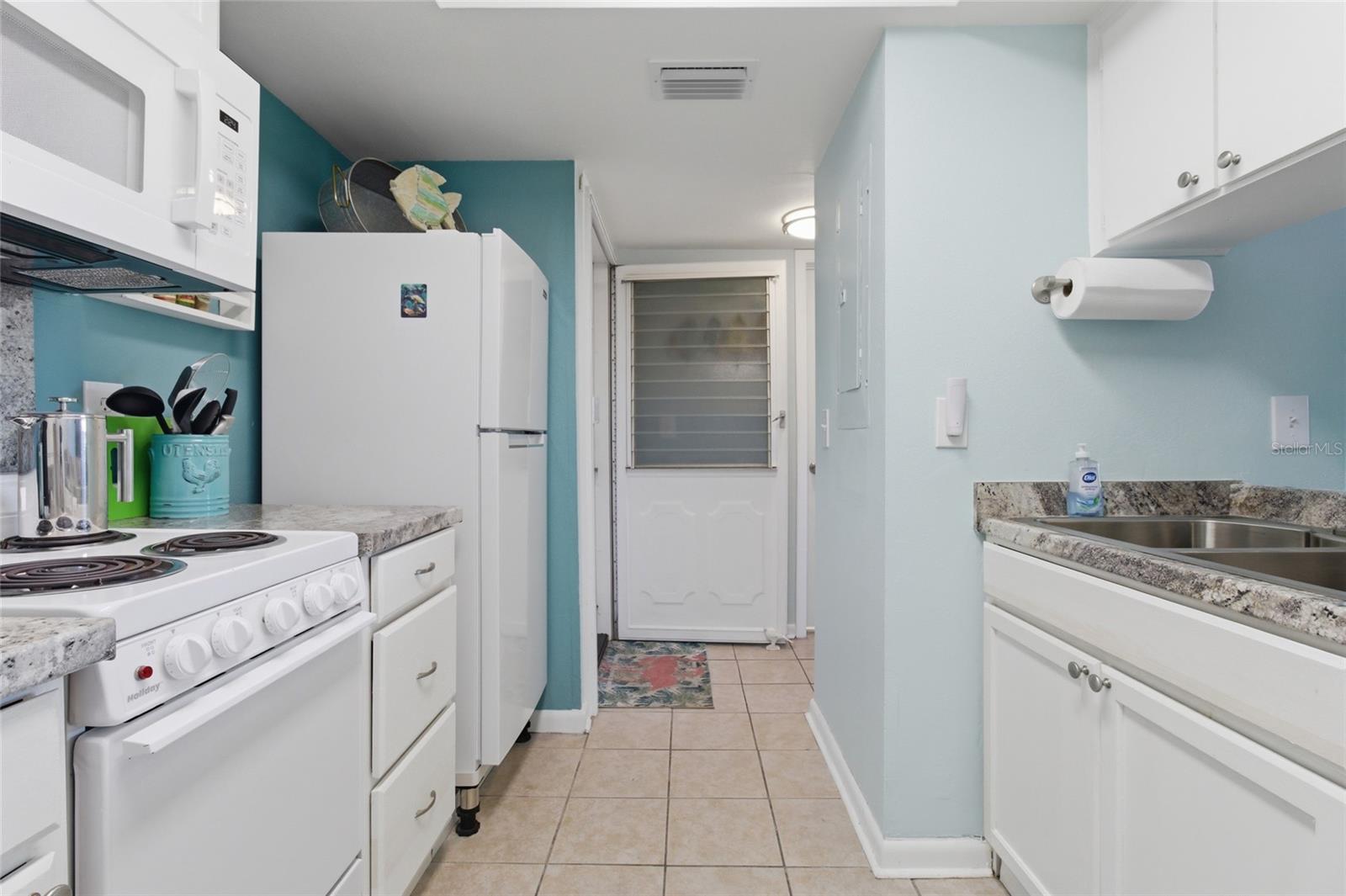Kitchen with ample storage