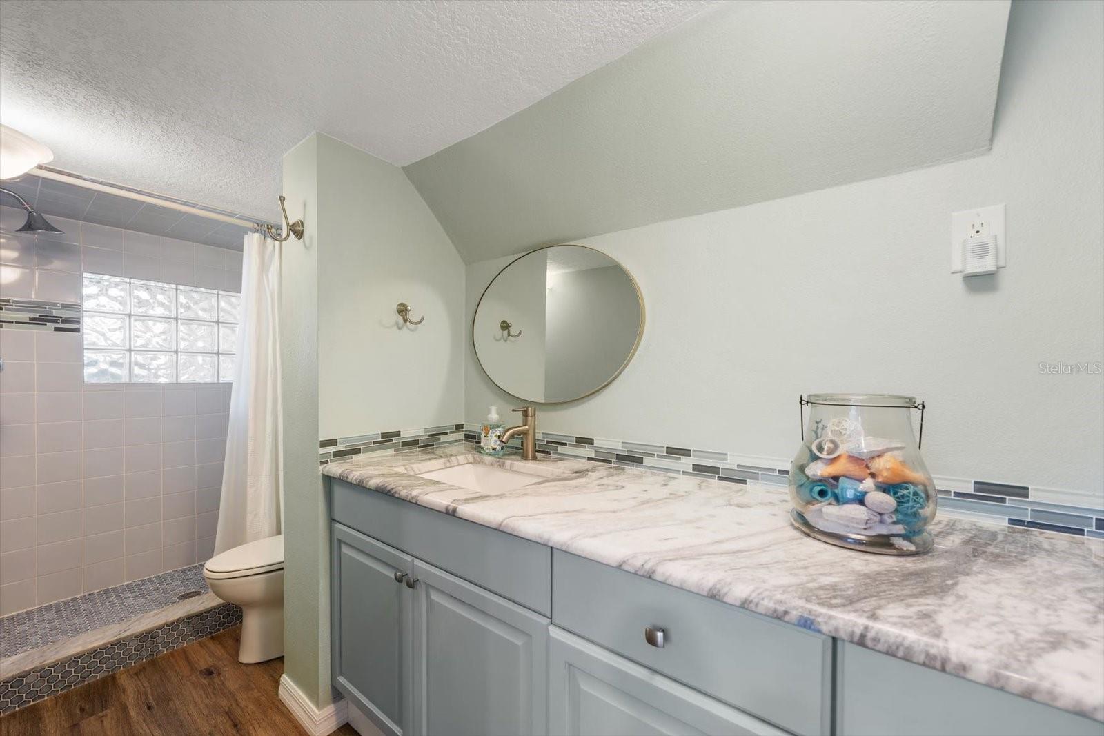 Lower level full bath