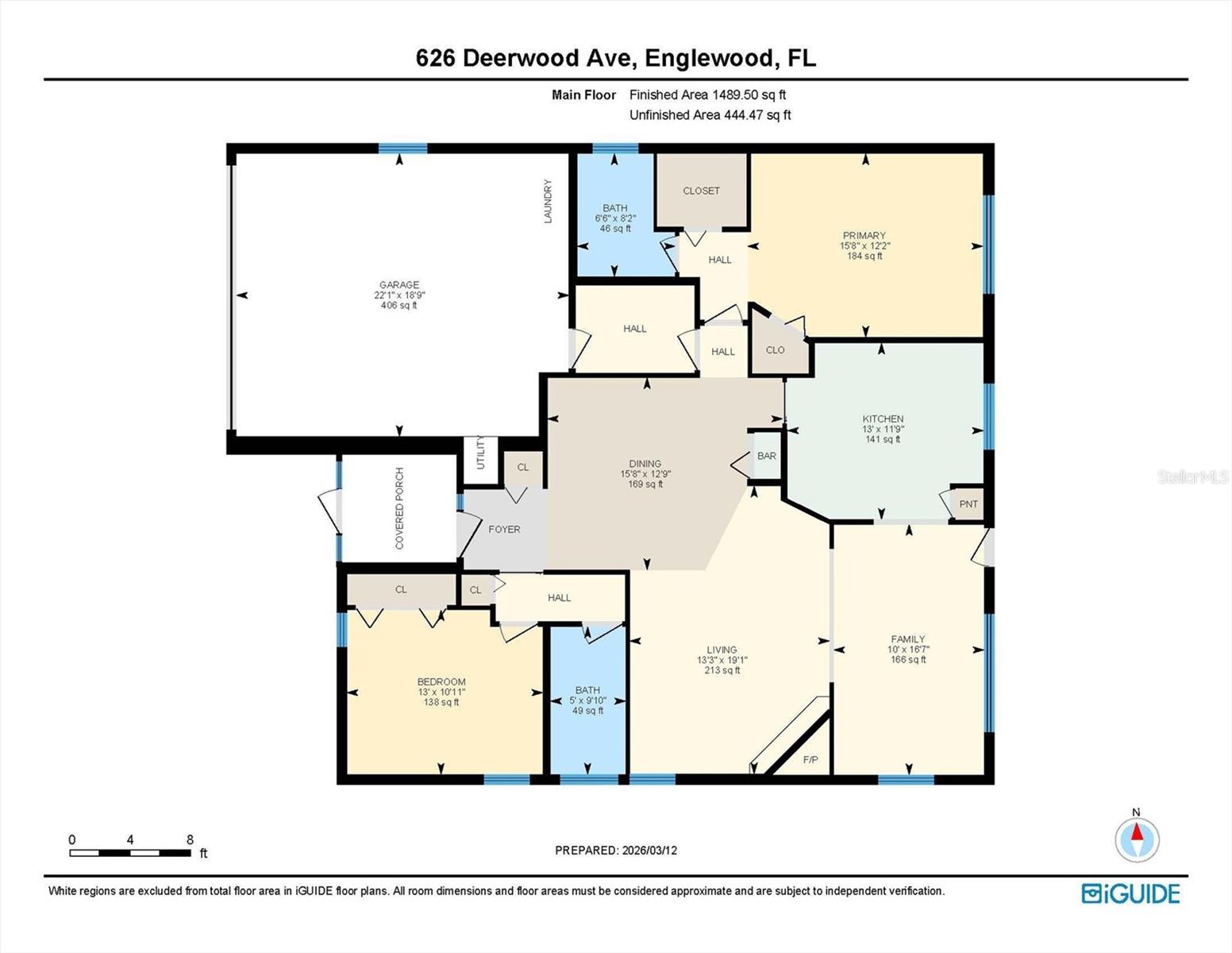 626 DEERWOOD AVE, ENGLEWOOD, FL, 34223