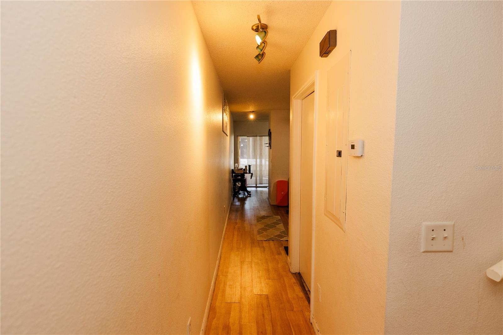 Downstairs Walkway from Family Room to Dining Room and Kitchen