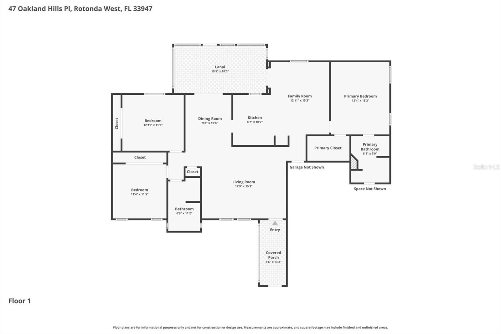 47 OAKLAND HILLS PL, ROTONDA WEST, FL, 33947