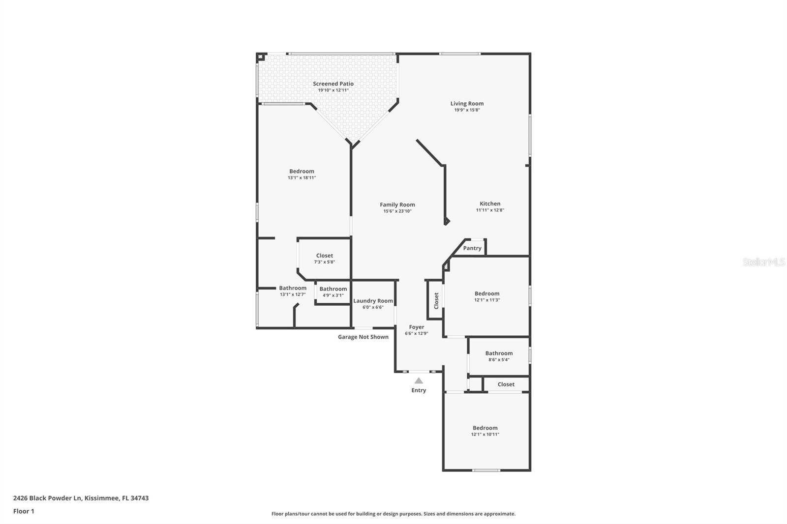 2426 BLACK POWDER LN, KISSIMMEE, FL, 34743