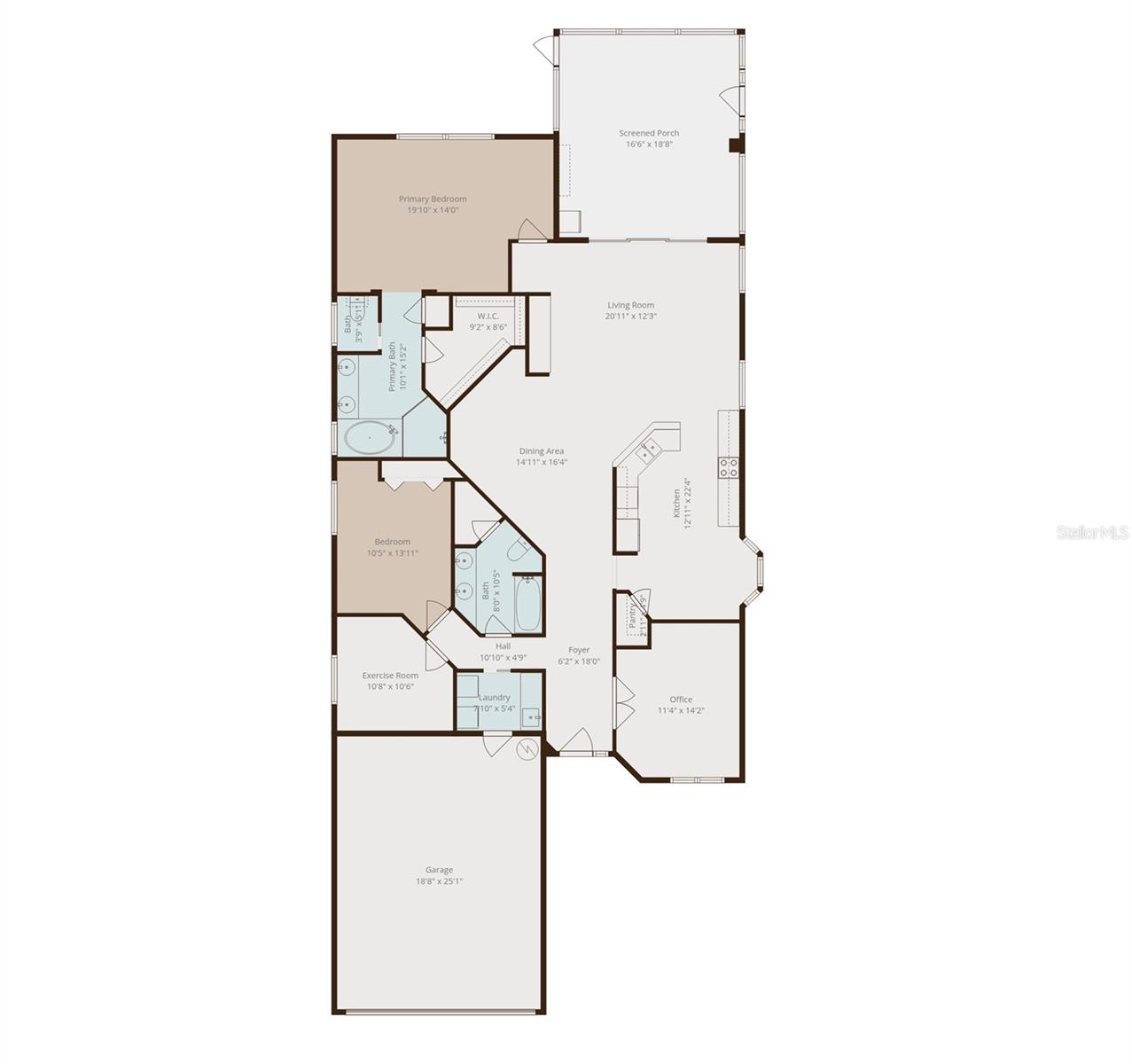 3412 TURNBERRY LN, LAKELAND, FL, 33803