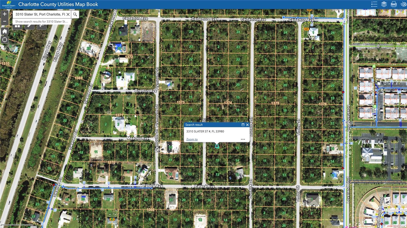 3310 SLATER ST, PORT CHARLOTTE, FL, 33980