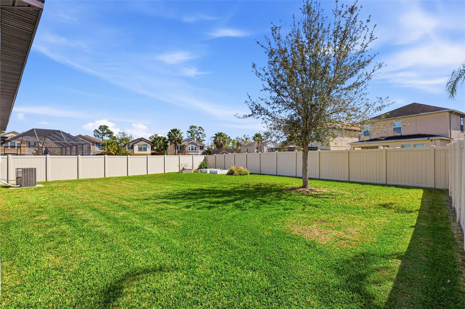 Back of the property