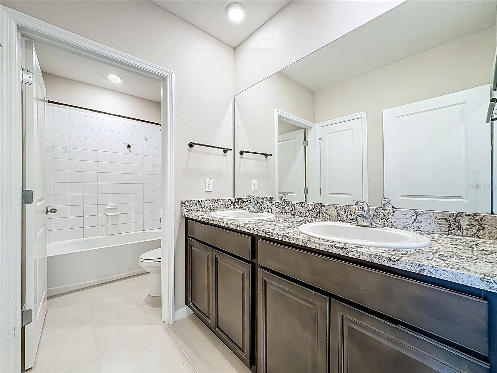 Shared Bath, Room #2 and #3