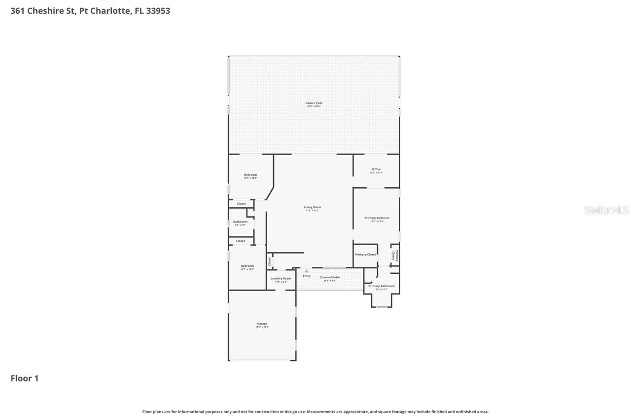 361 CHESHIRE ST, PORT CHARLOTTE, FL, 33953