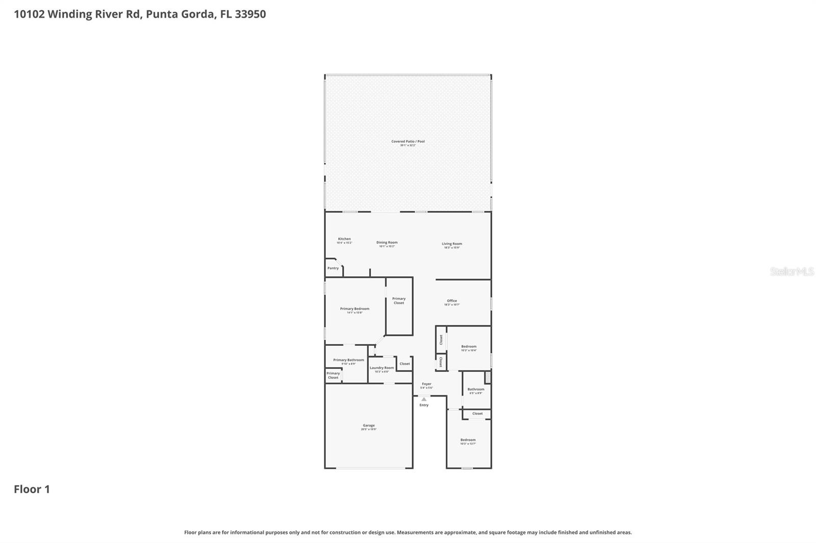 10102 WINDING RIVER RD, PUNTA GORDA, FL, 33950