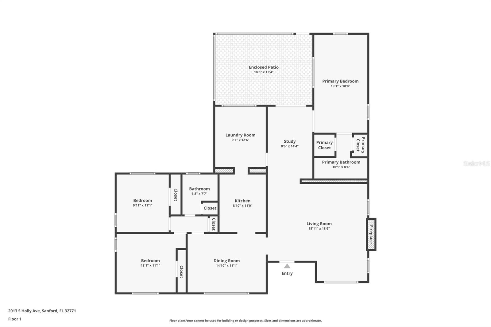 2013 S HOLLY AVE, SANFORD, FL, 32771