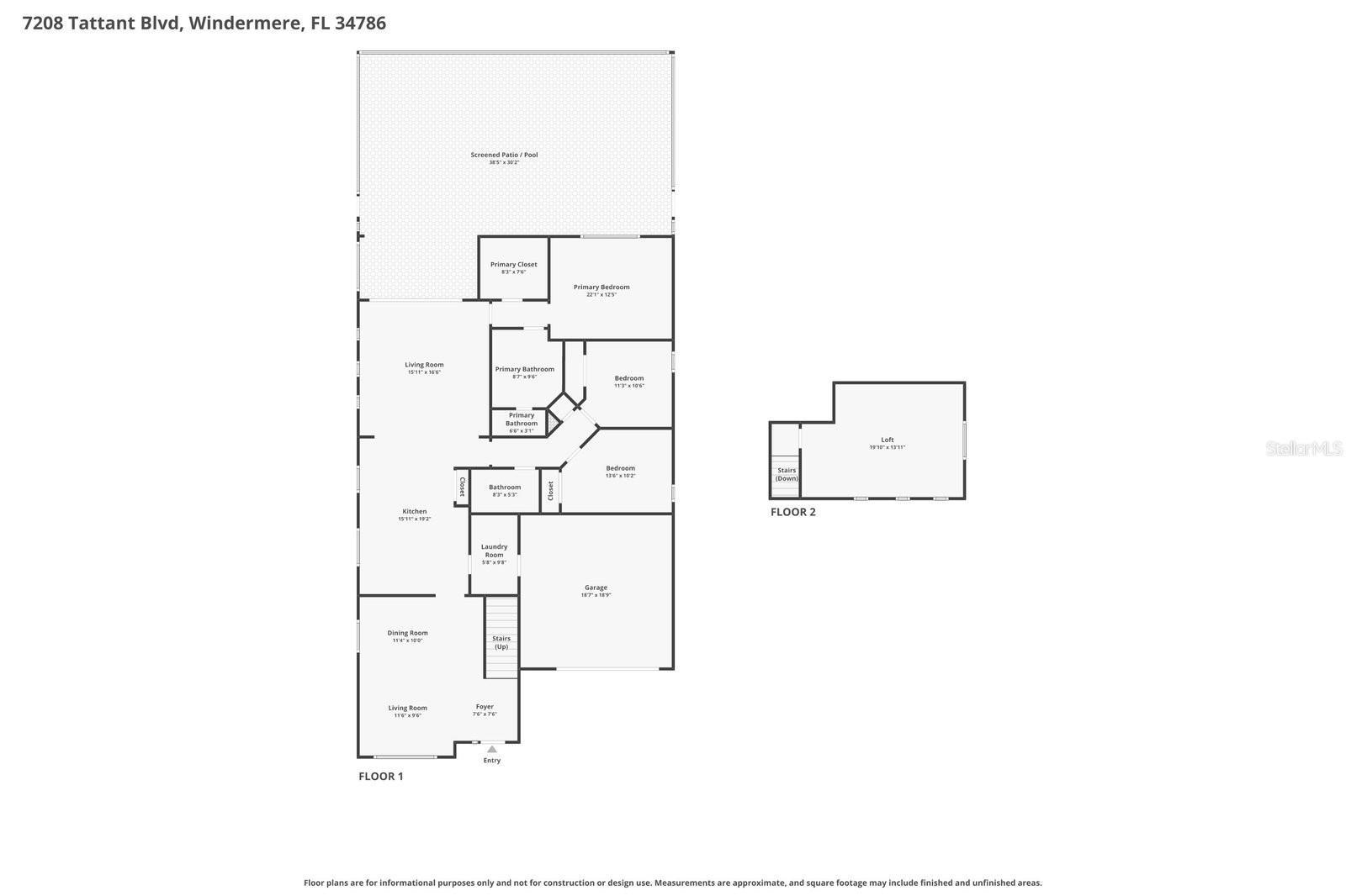 7208 TATTANT BLVD, WINDERMERE, FL, 34786