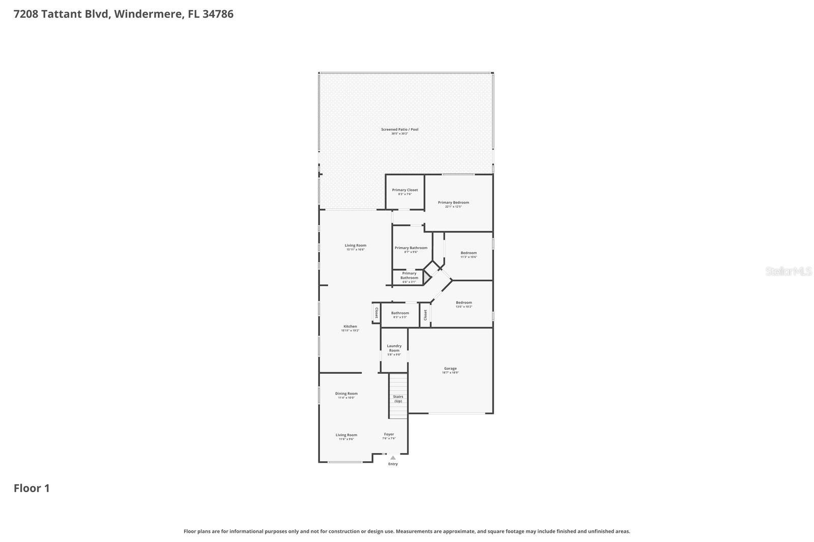 7208 TATTANT BLVD, WINDERMERE, FL, 34786