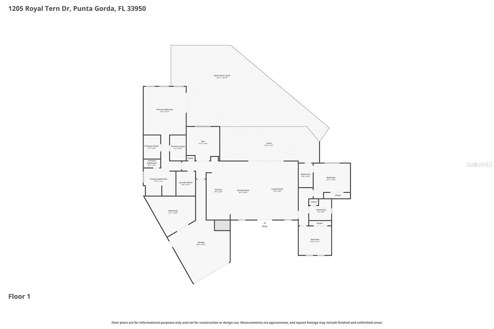 1205 ROYAL TERN DR, PUNTA GORDA, FL, 33950
