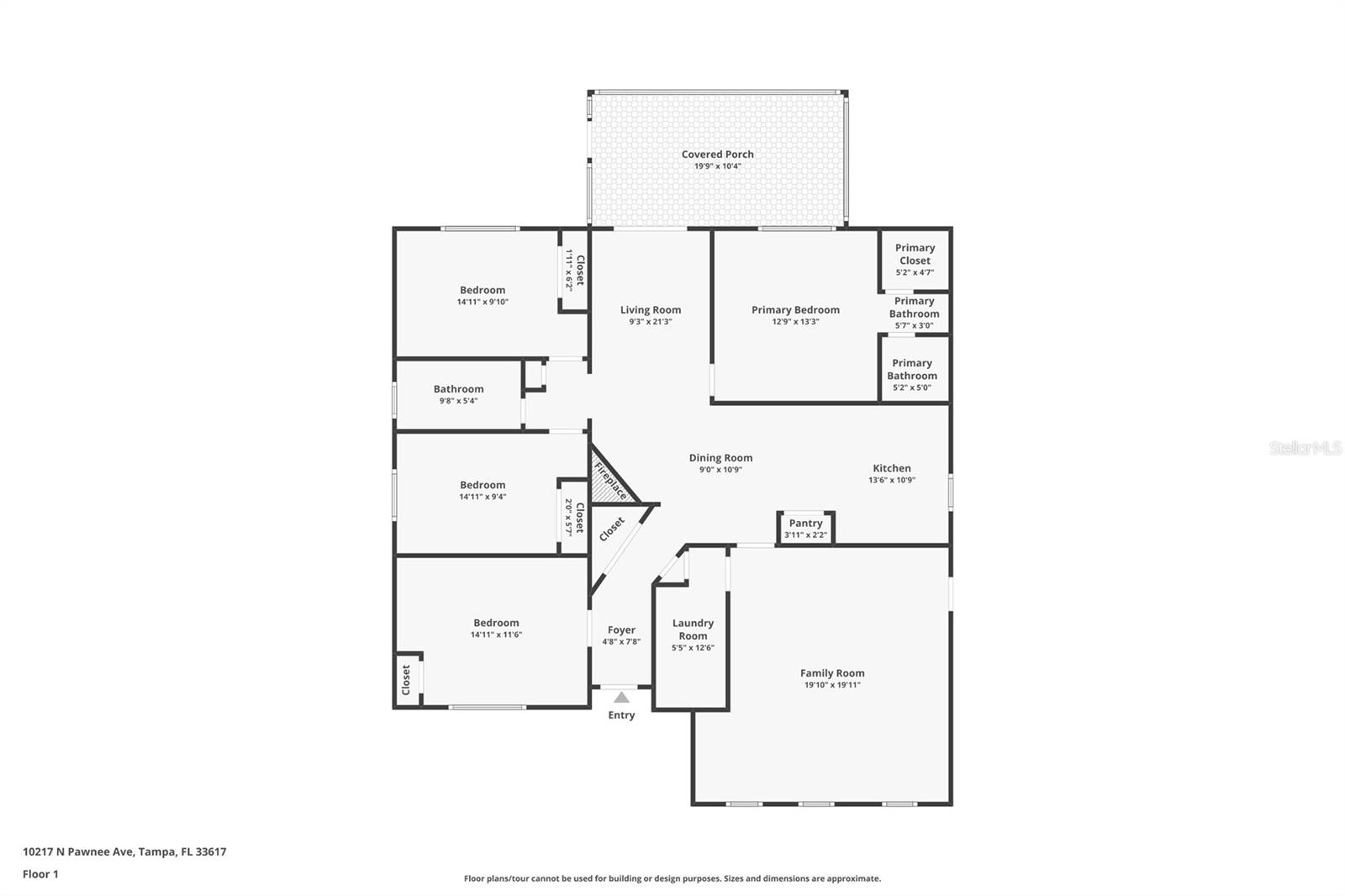 10217 N PAWNEE AVE, TAMPA, FL, 33617