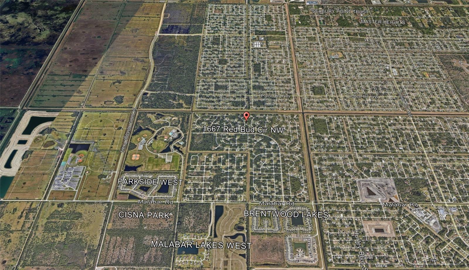 1667 RED BUD CIR NW, PALM BAY, FL, 32907