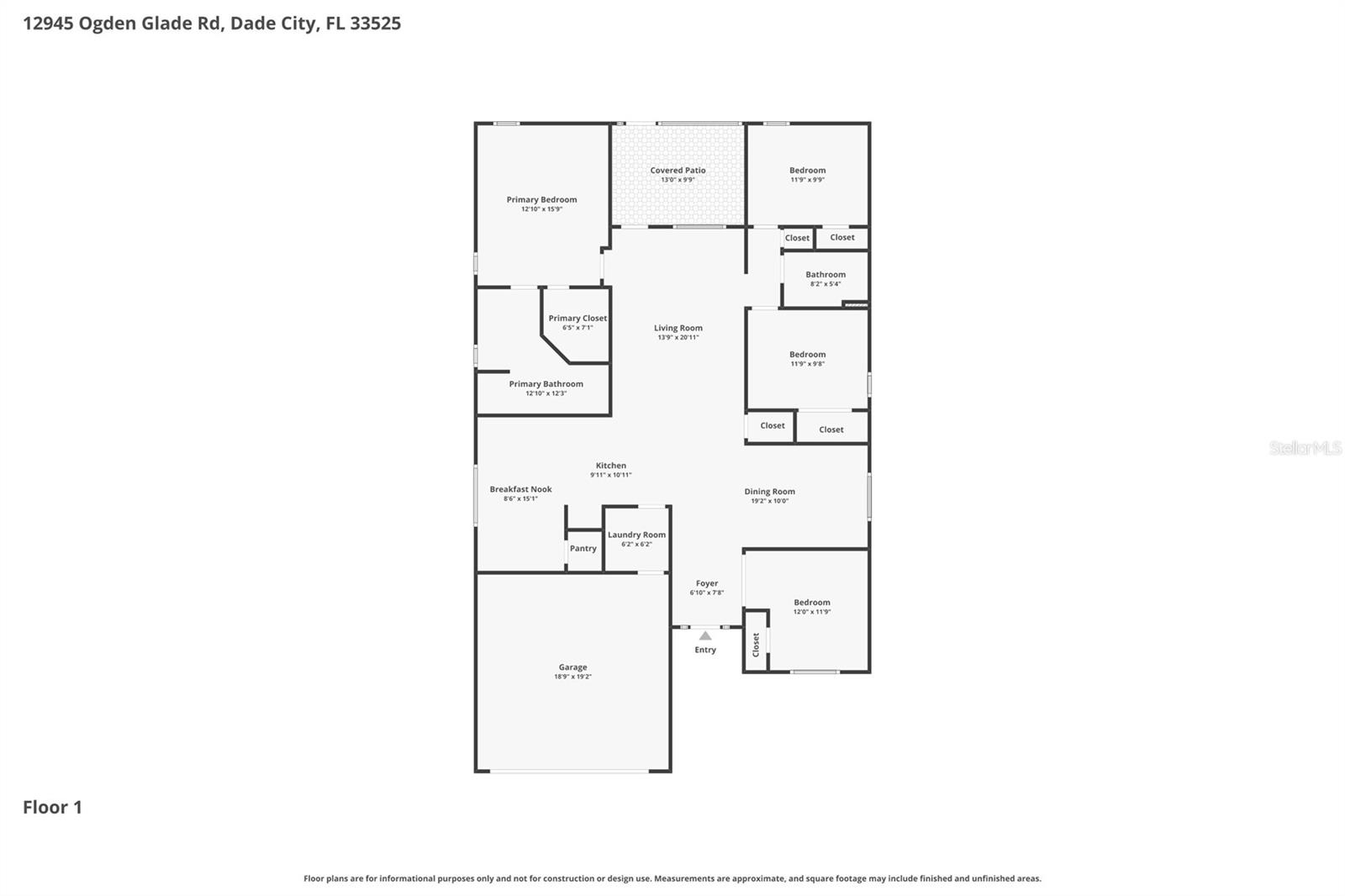 12945 OGDEN GLADE RD, DADE CITY, FL, 33525