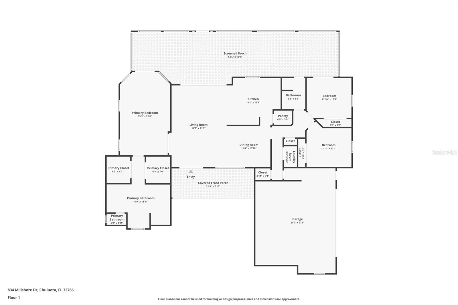 834 MILLSHORE DR, CHULUOTA, FL, 32766