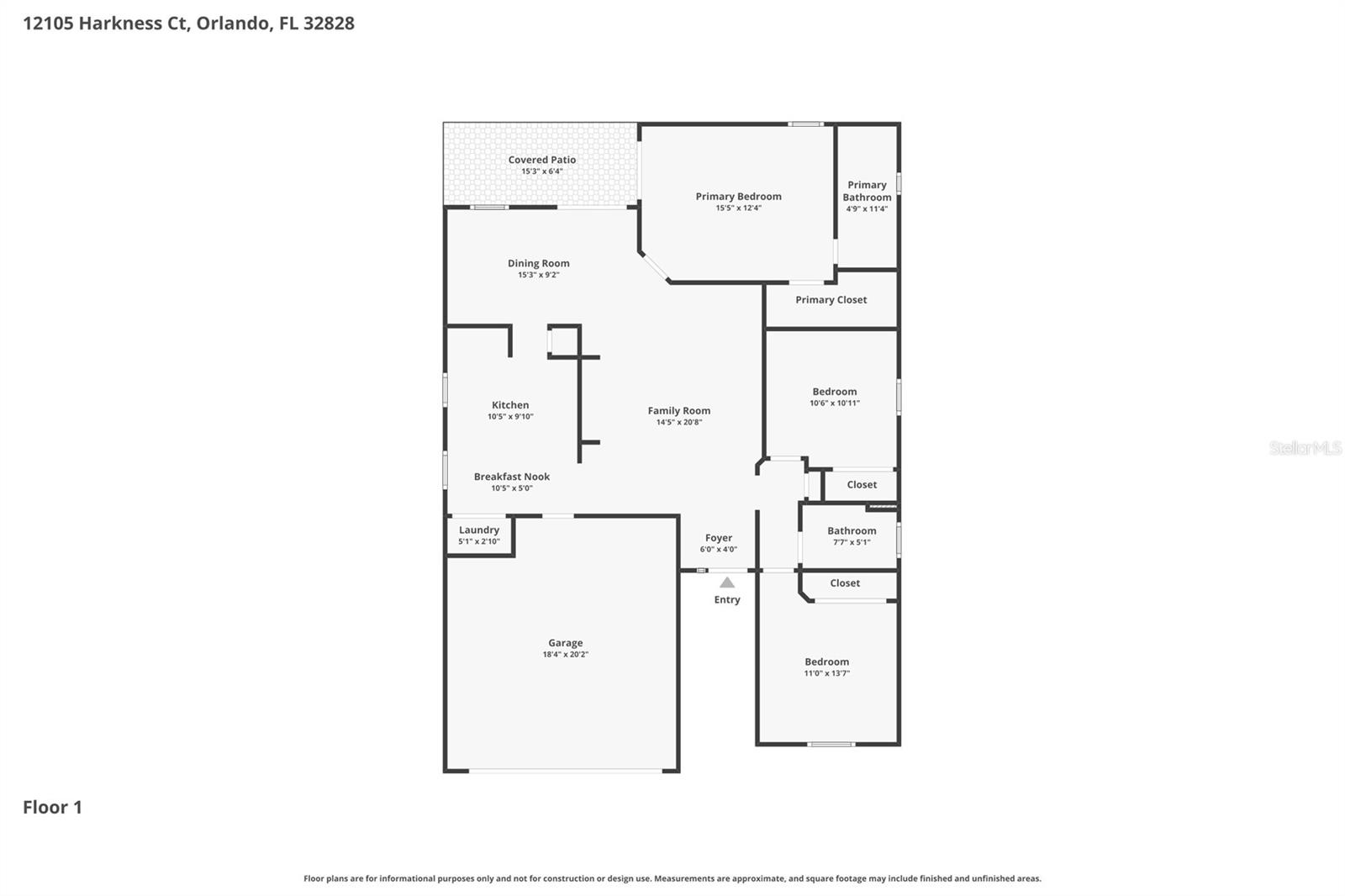 12105 HARKNESS COURT, ORLANDO, FL, 32828