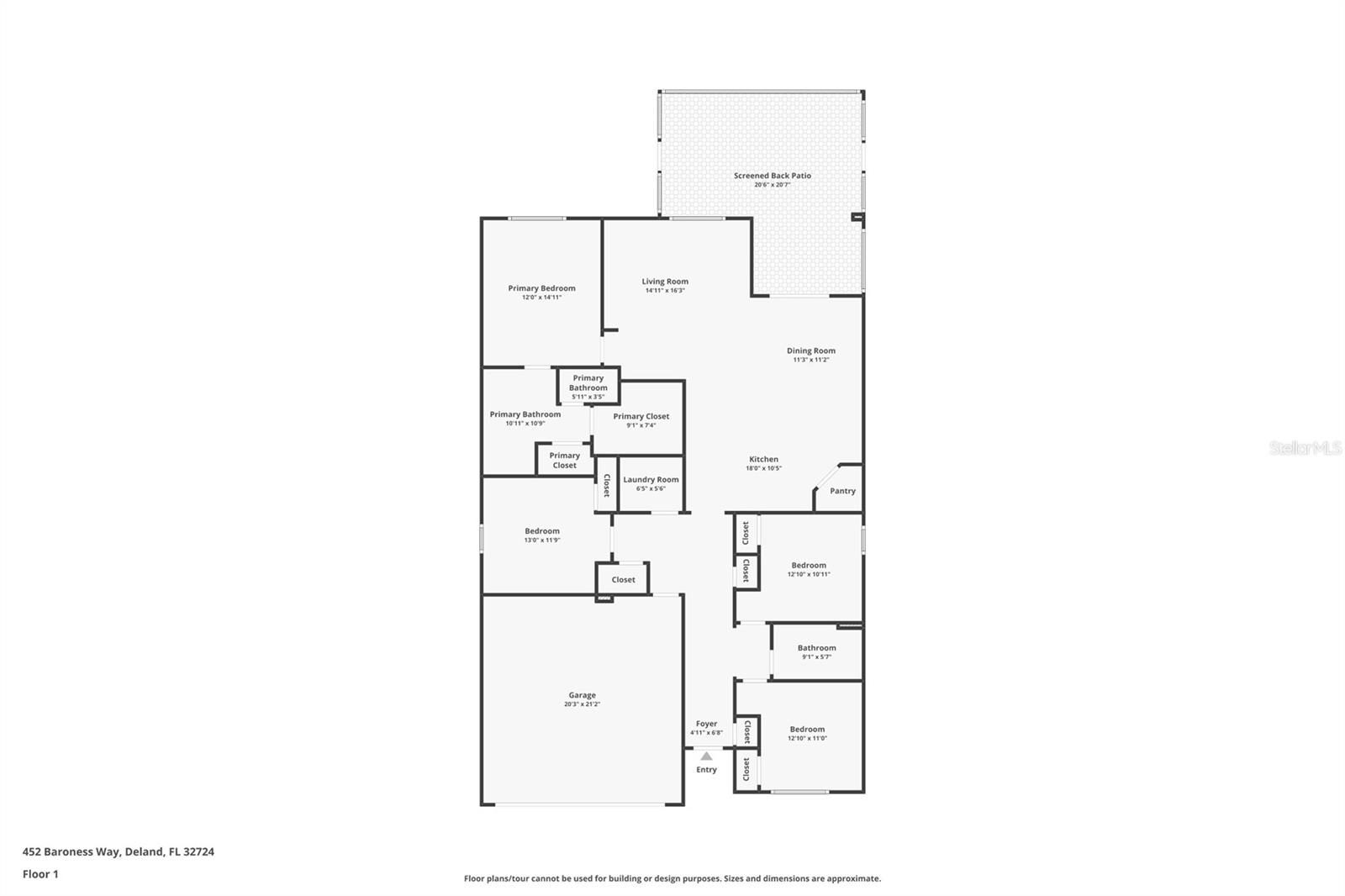 452 BARONESS WAY, DELAND, FL, 32724