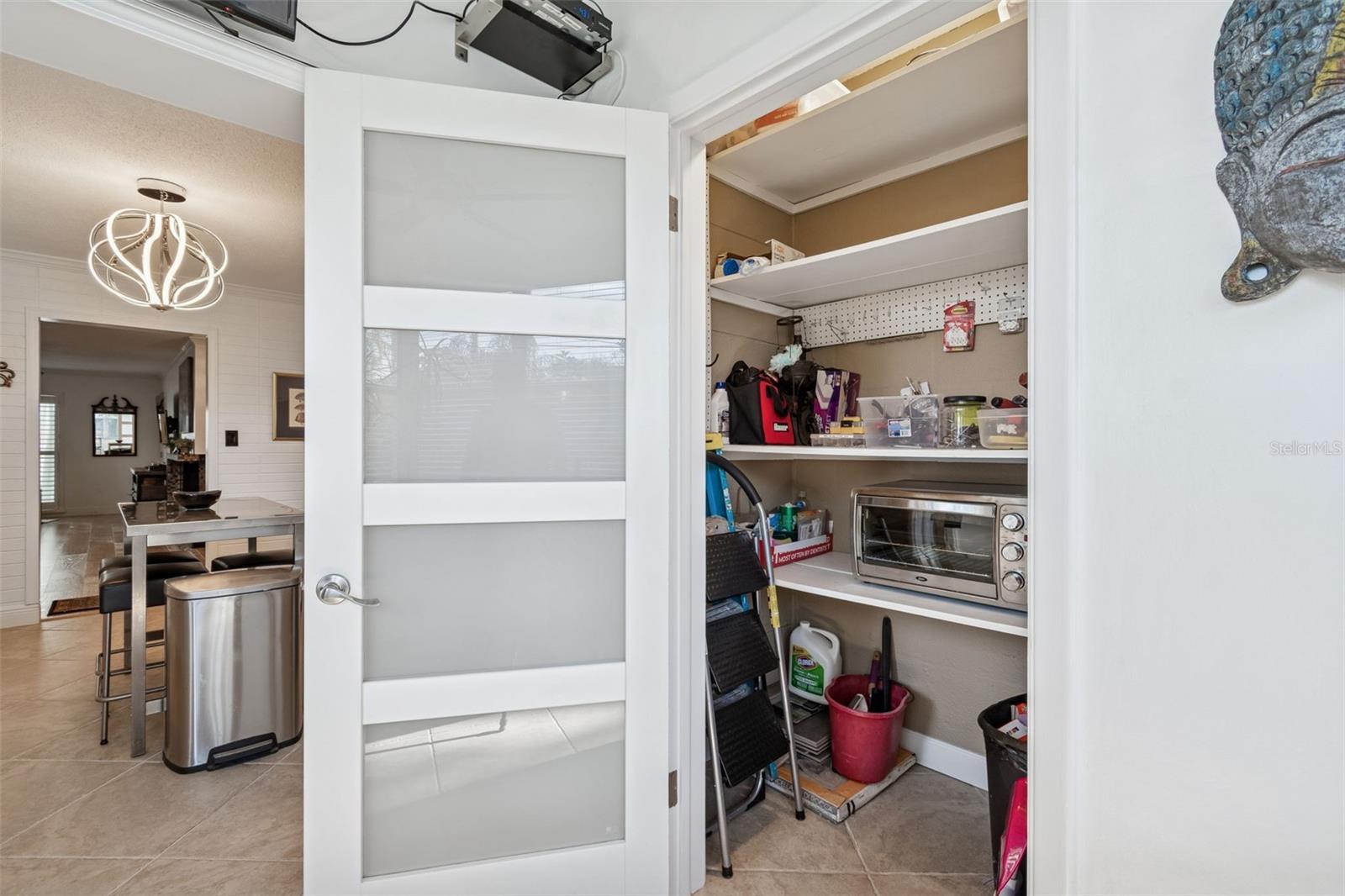 Storaqge Closet in Sunroom/Office