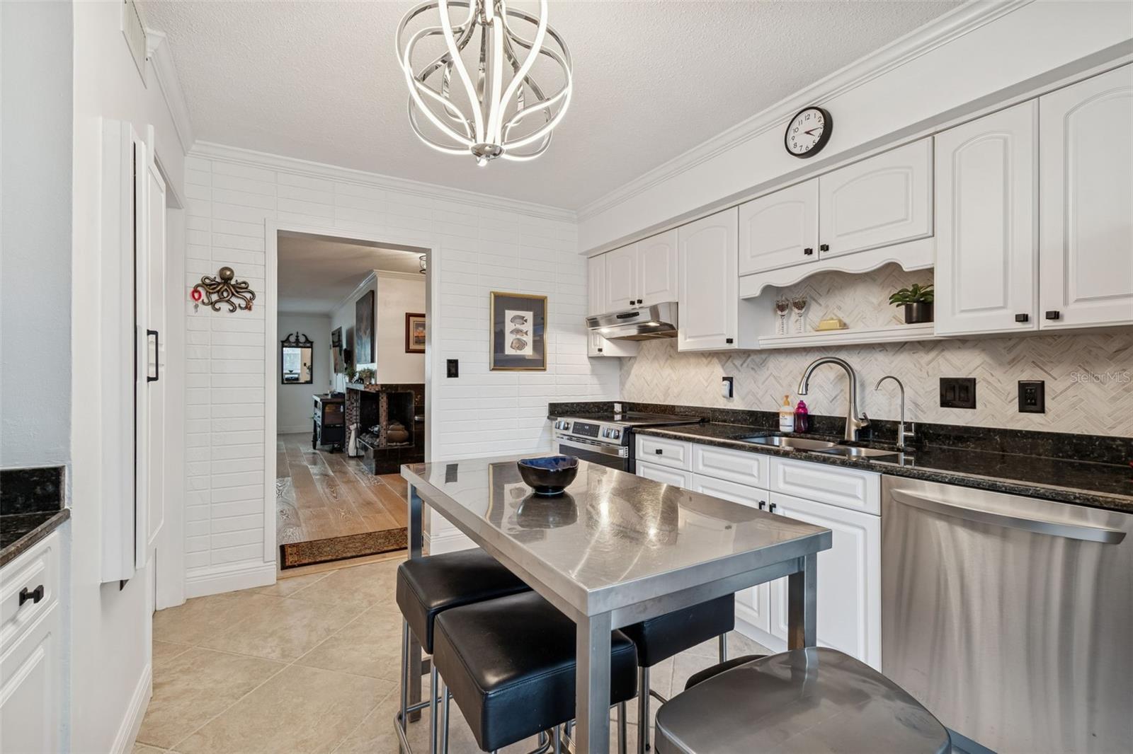 Kitchen towards Dining Area