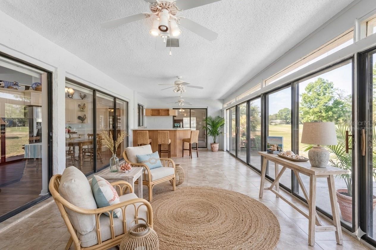 Enclosed Lanai Virtually Staged