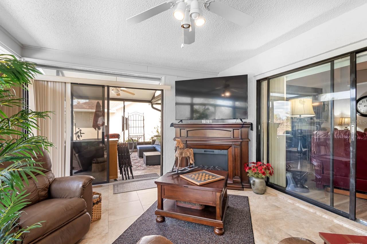 Enclosed Lanai off of Living Room