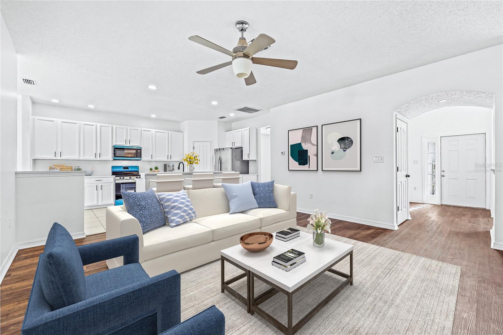 Living Room - Virtually Staged