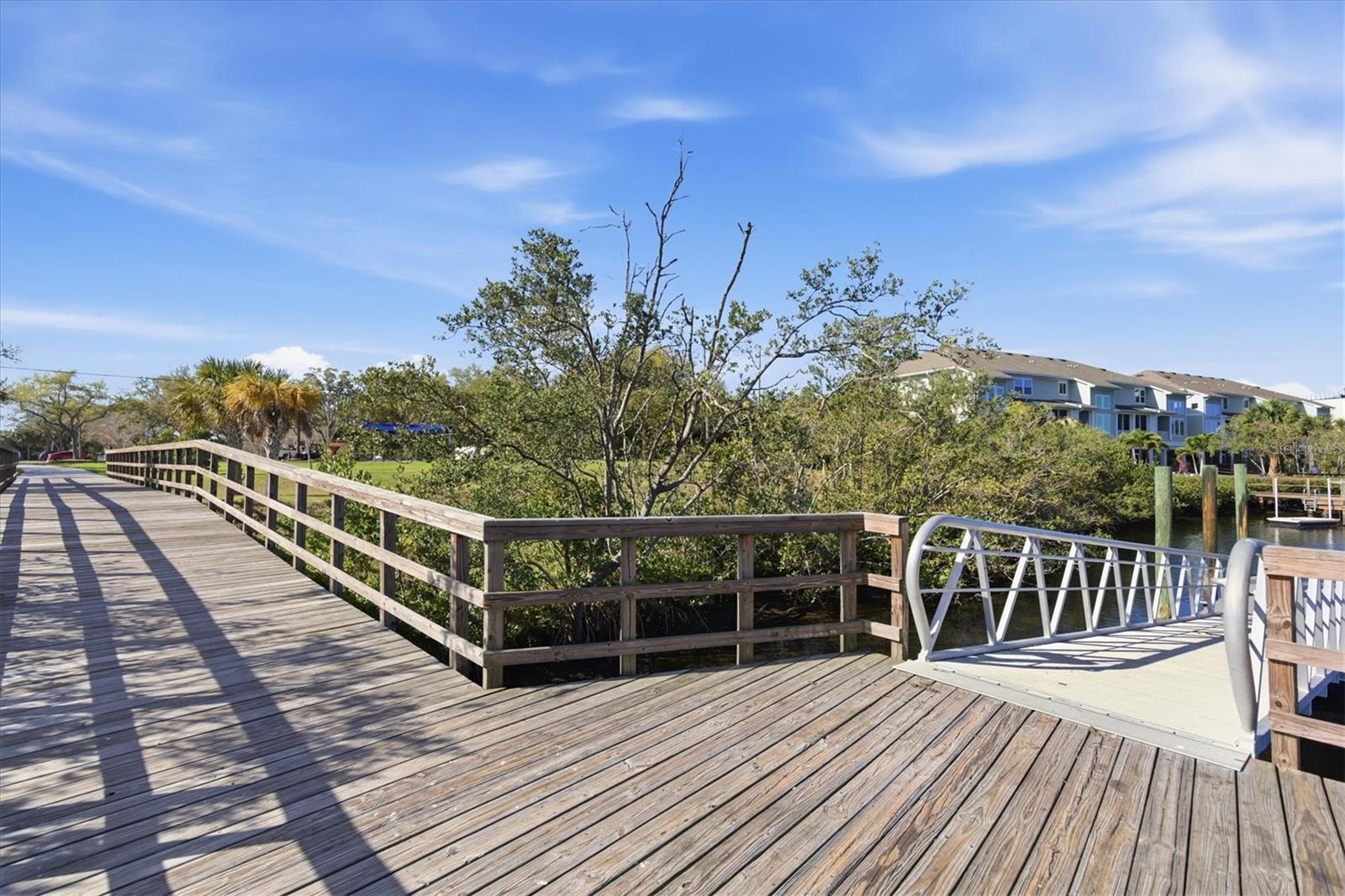 Just minutes from Tarpon Boat Dock, offering convenient boat access and waterfront recreation.